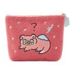 Photo2: Pokemon Center 2024 Dondon Donkan Yaan? Chenille Pouch case Bag (2)