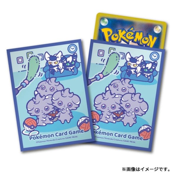 Photo1: Pokemon Center Original Card Game Sleeve Nonbiri Jarashi 64 sleeves (1)