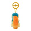 Photo3: Pokemon Center 2024 Plush Mascot with Carabiner Key chain Cyndaquil (3)