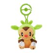 Photo1: Pokemon Center 2024 Plush Mascot with Carabiner Key chain Chespin (1)