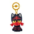 Photo1: Pokemon Center 2024 Plush Mascot with Carabiner Key chain Litten (1)