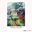 Photo2: Pokemon Center Original Card Game Sleeve Kalos Adventures Xerneas & Noivern 64 sleeves (2)