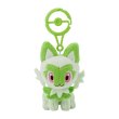 Photo1: Pokemon Center 2024 Plush Mascot with Carabiner Key chain Sprigatito (1)