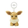 Photo1: Pokemon Center 2024 Plush Mascot with Carabiner Key chain Eevee (1)