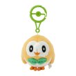 Photo1: Pokemon Center 2024 Plush Mascot with Carabiner Key chain Rowlet (1)