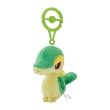 Photo1: Pokemon Center 2024 Plush Mascot with Carabiner Key chain Snivy (1)