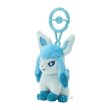 Photo2: Pokemon Center 2024 Plush Mascot with Carabiner Key chain Glaceon (2)