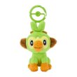 Photo1: Pokemon Center 2024 Plush Mascot with Carabiner Key chain Grookey (1)