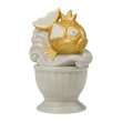 Photo1: Pokemon Center 2024 Ceramics Golden Magikarp Statue Canister (1)