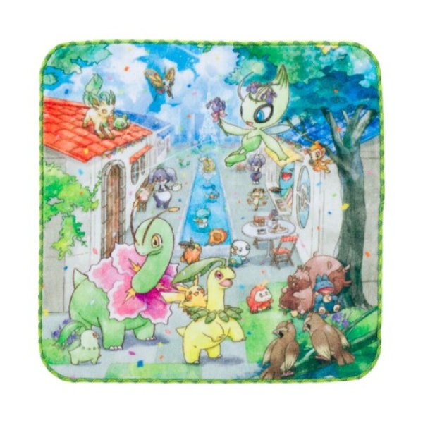 Photo1: Pokemon Center 2024 Hand towel Handkerchief Celebis Celebration Gathering (1)