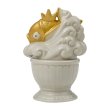 Photo4: Pokemon Center 2024 Ceramics Golden Magikarp Statue Canister (4)