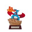 Photo1: Pokemon 2024 POCKET STATUE - Dragon Type - #3 Salamence Mini Figure (1)