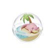 Photo1: Pokemon 2024 Terrarium Collection Relaxing Time #4 Slowpoke Mini Figure (1)