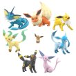 Photo3: BANDAI POKEMON SCALE WORLD Paldea edition "Eevee Evolution Set" 1/20 Figure (3)