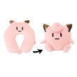 Photo1: Pokemon Center 2024 Travel Products Neck Pillow Clefairy doll (1)