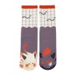 Photo1: Pokemon Center 2025 Similar Companions Socks for Women 23 - 25 cm 1 Pair Zorua (1)