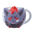 Photo1: Pokemon Center 2025 Similar Companions Porcelain Mug Zorua ver. (1)