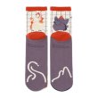 Photo2: Pokemon Center 2025 Similar Companions Socks for Women 23 - 25 cm 1 Pair Zorua (2)