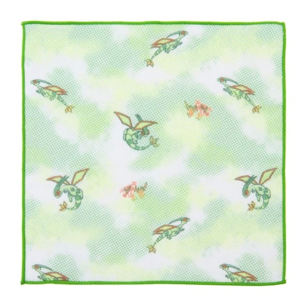 Photo1: Pokemon Center 2024 Hand towel Handkerchief Flygon Krookodile (1)