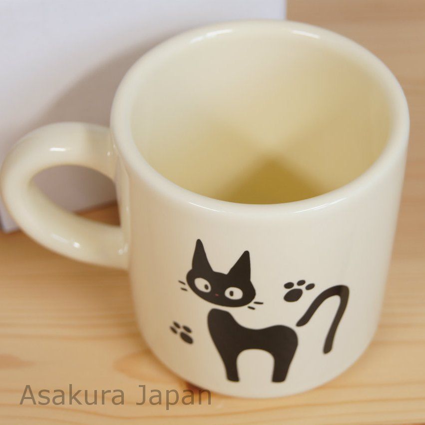 Studio Ghibli kiki's delivery service Mug Cup White Jiji