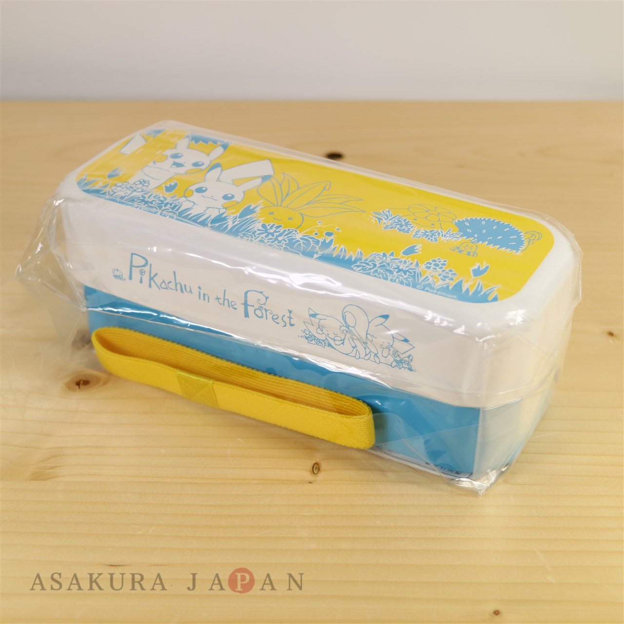 Pokemon Center 2018 Pokedolls Campaign Pikachu Japanese Style Two Level  Type Bento Lunch Box