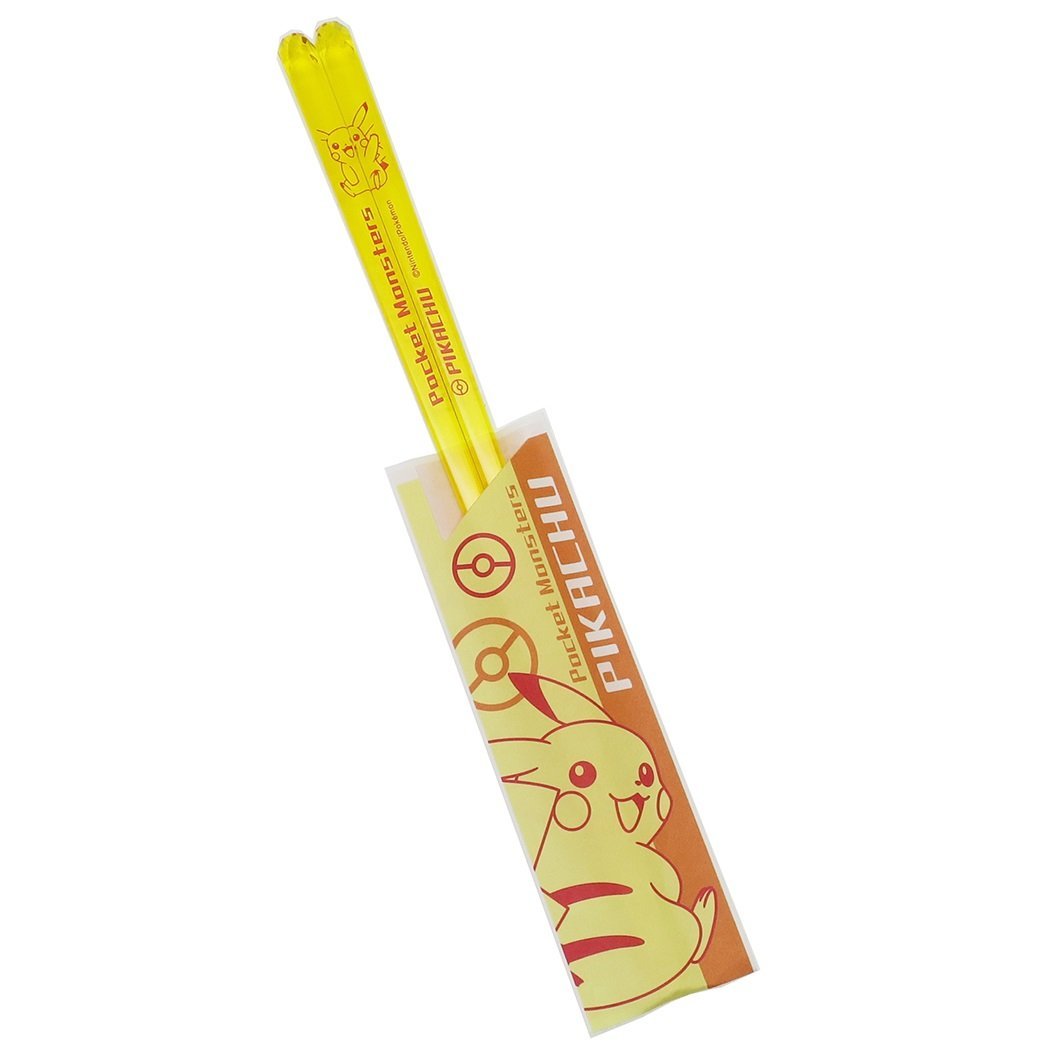 Moonwareusa Japan Skater Yellow Pokemon Series Chopsticks W Case