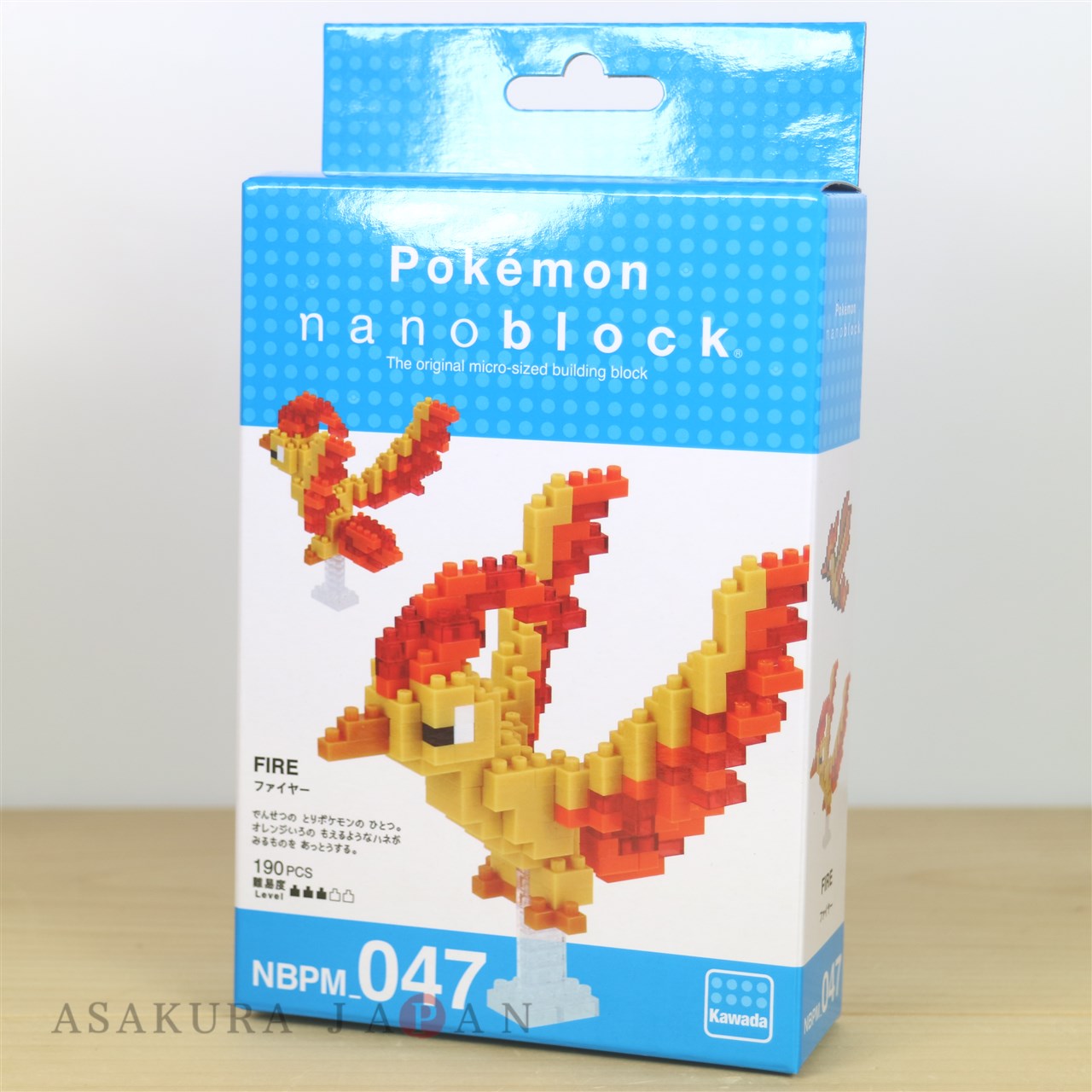 Moltres Pokémon, Nanoblock Pokémon Series