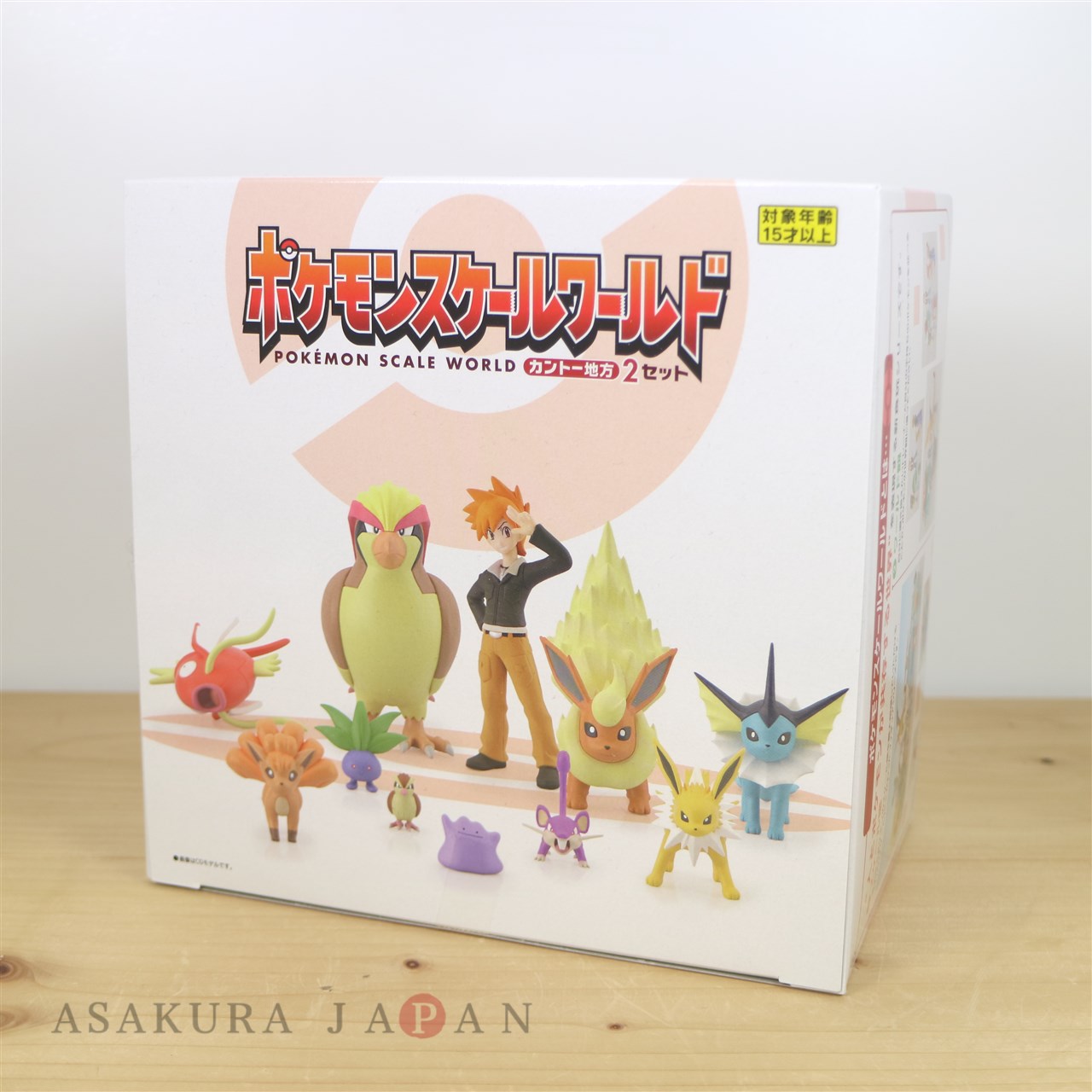 Pokemon Scale World Kanto Articuno & Zapdo & Moltres Japan NEW