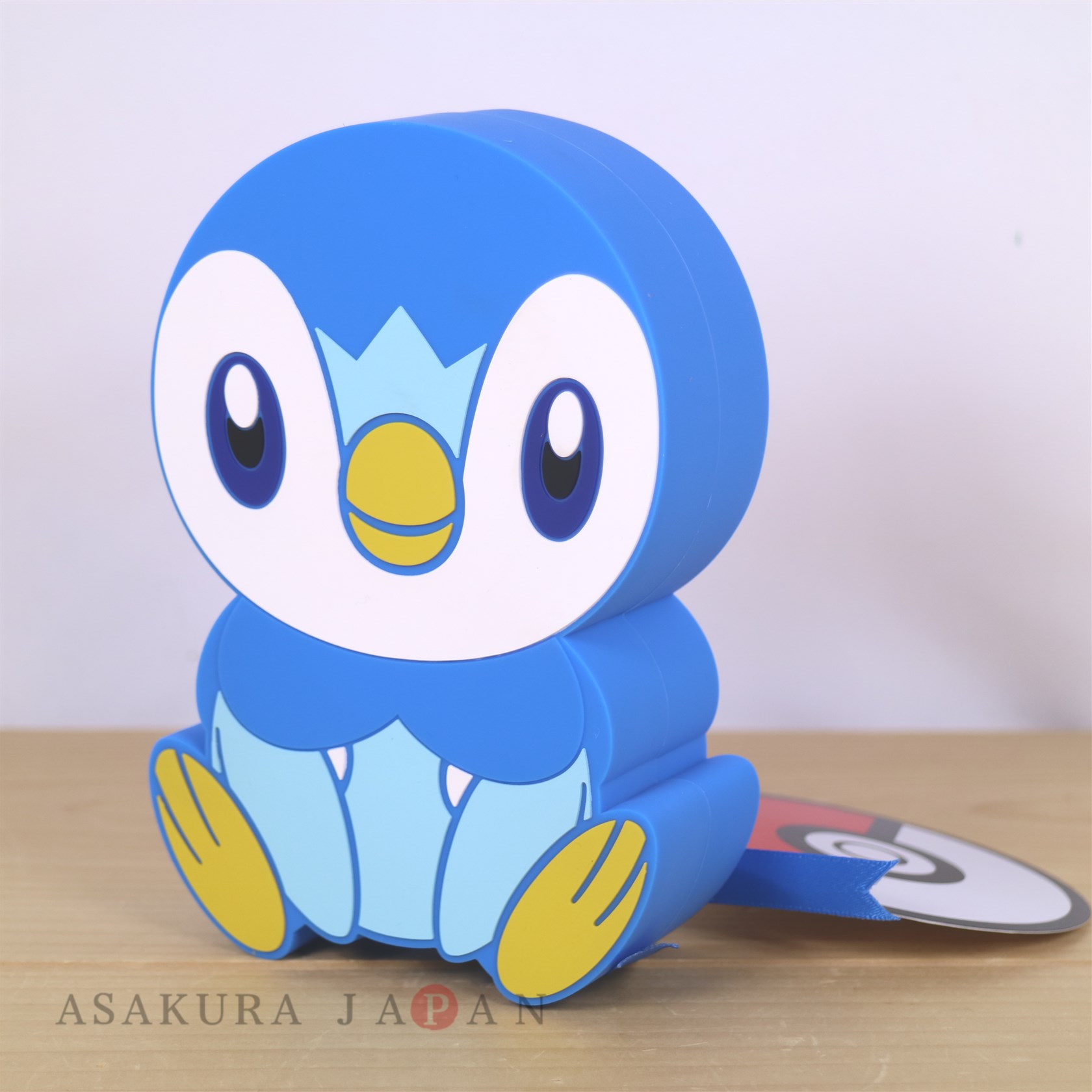 Pikachu & Piplup Pochama Tissue Pouch Navy Pokemon Star Japan –