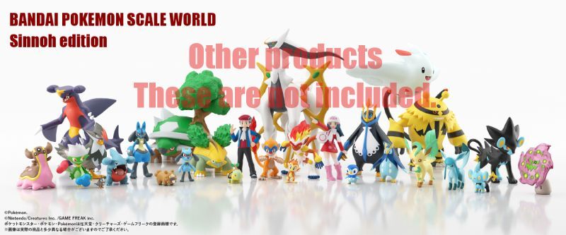 Pokemon Scale World Sinnoh Region Vol.2 Lucas Pt ver. 1/20 Scale Japan NEW